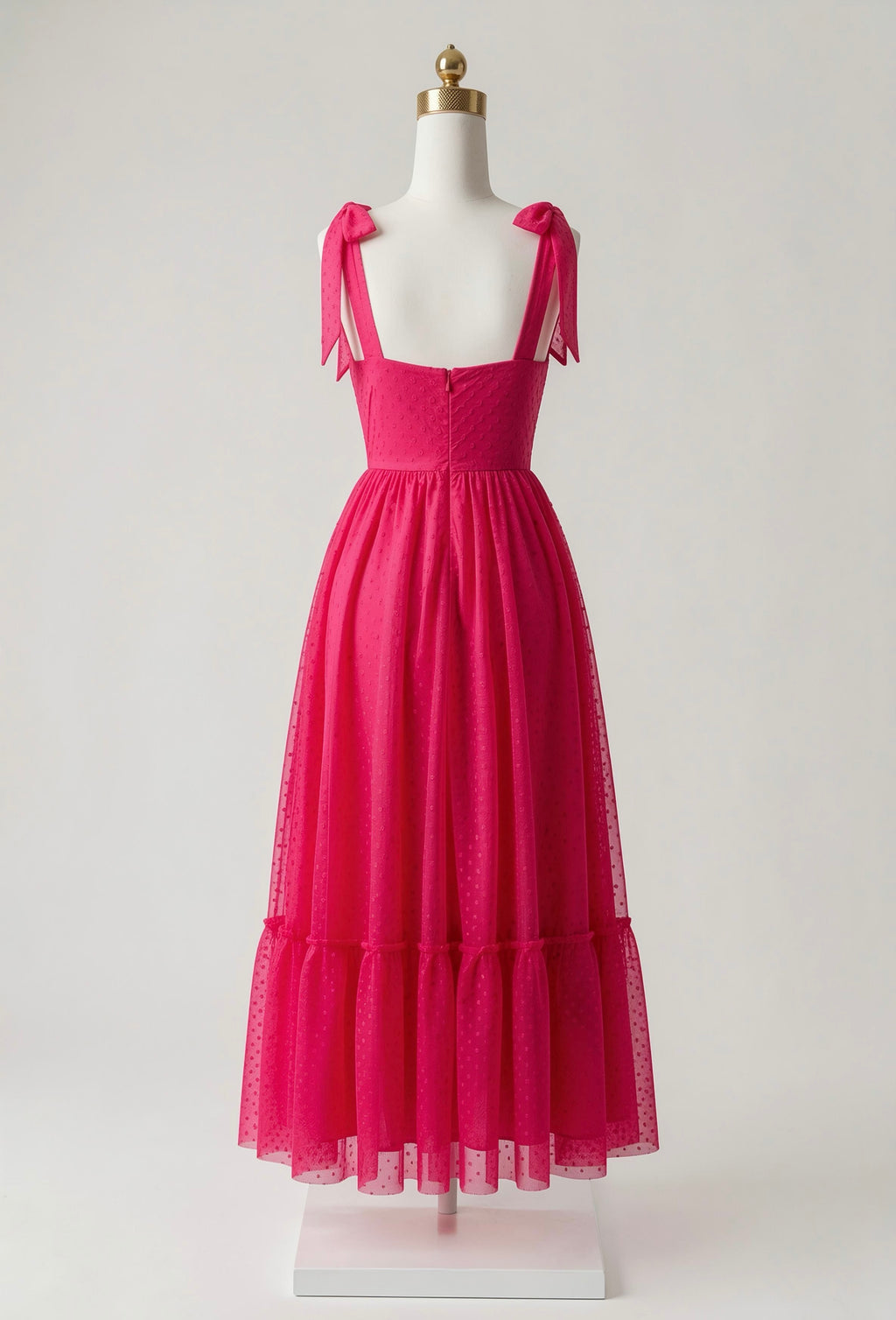 Vestido Maxi con Tul