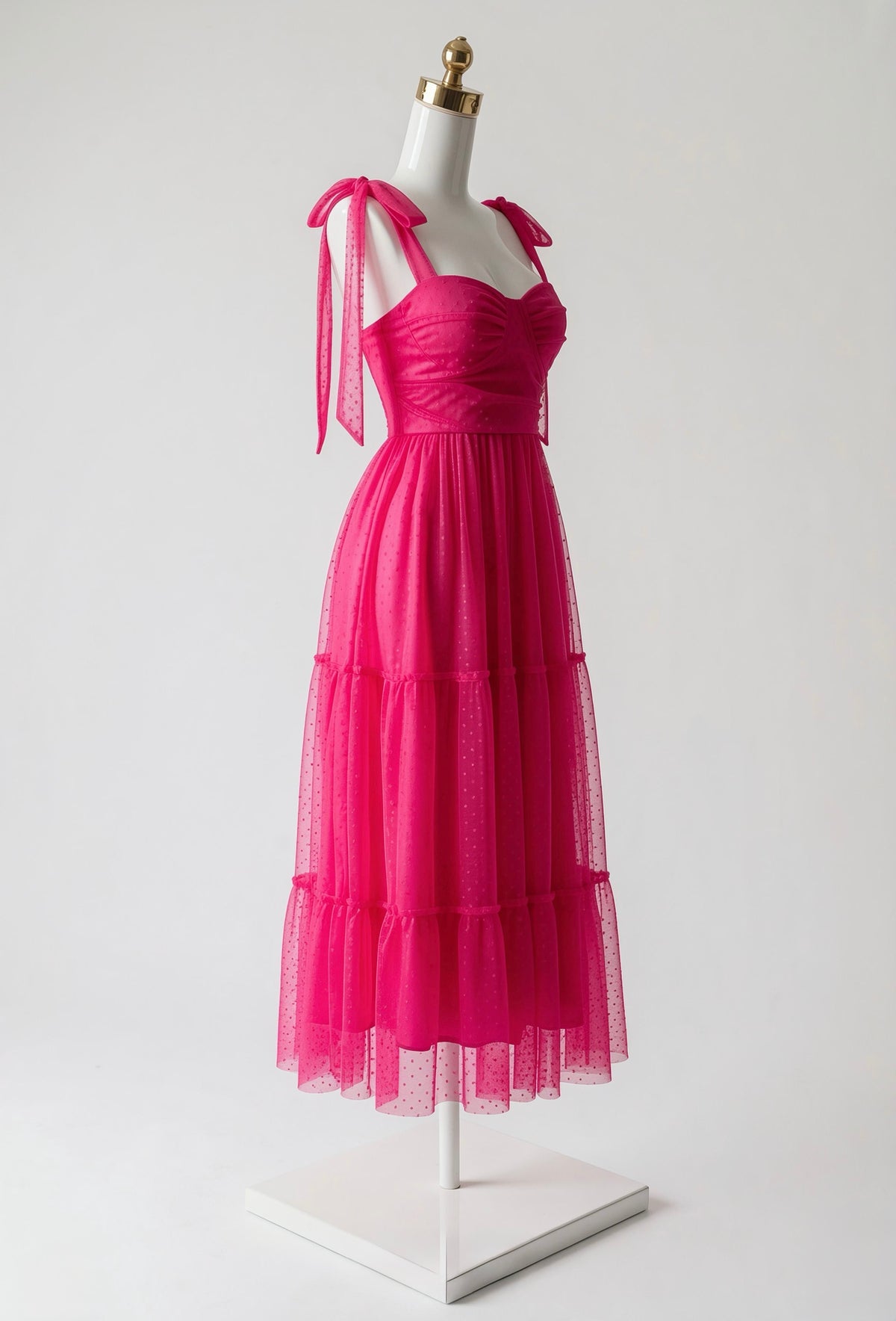 Vestido Maxi con Tul