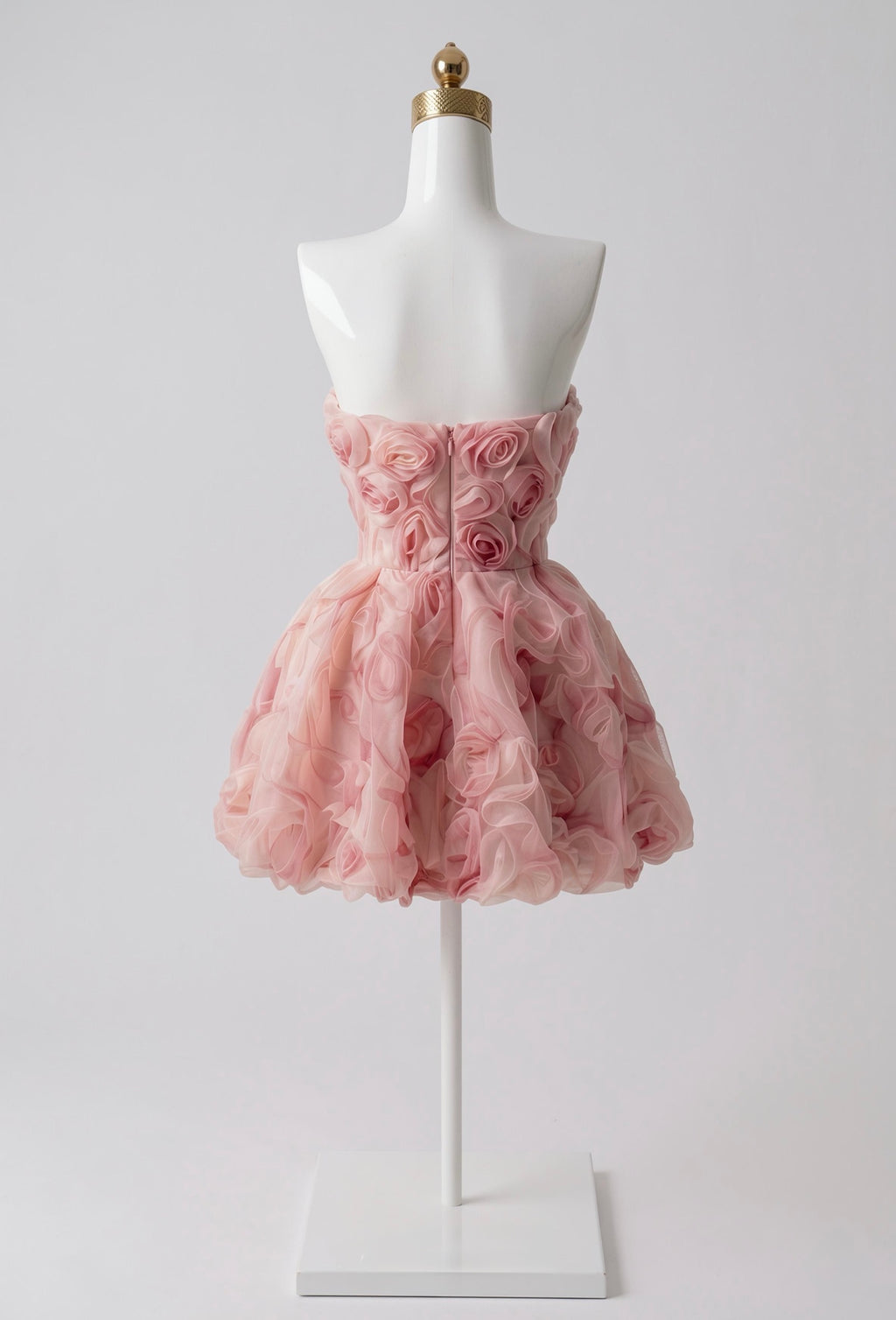 Vestido Floreado 3D