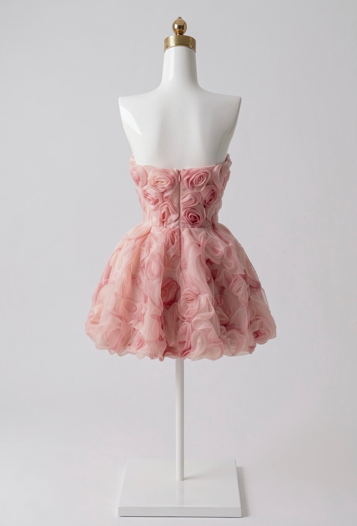 Vestido Floreado 3D