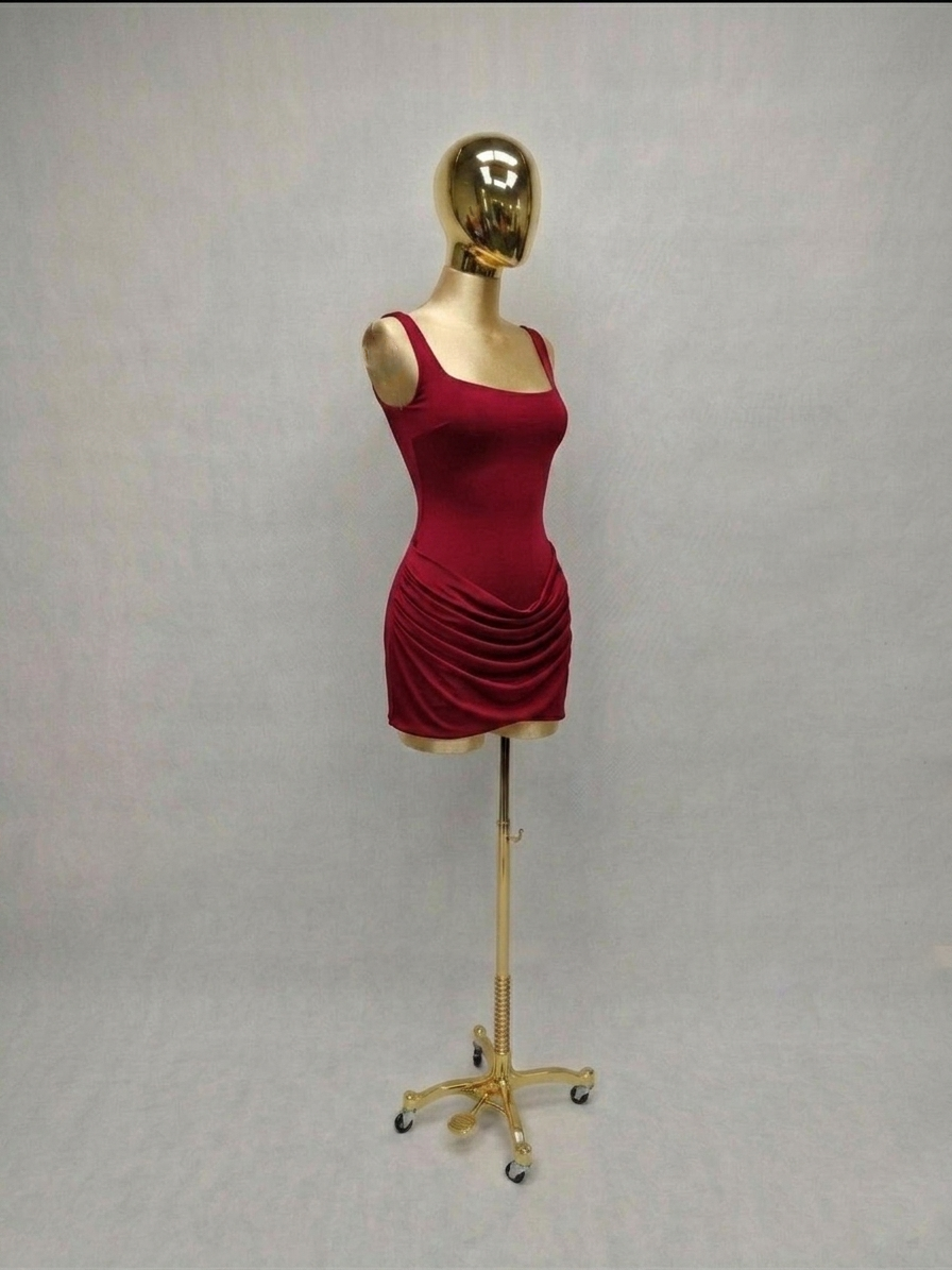 Vestido Rojo Naranja