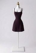 Vestido Mini Tela Gruesa