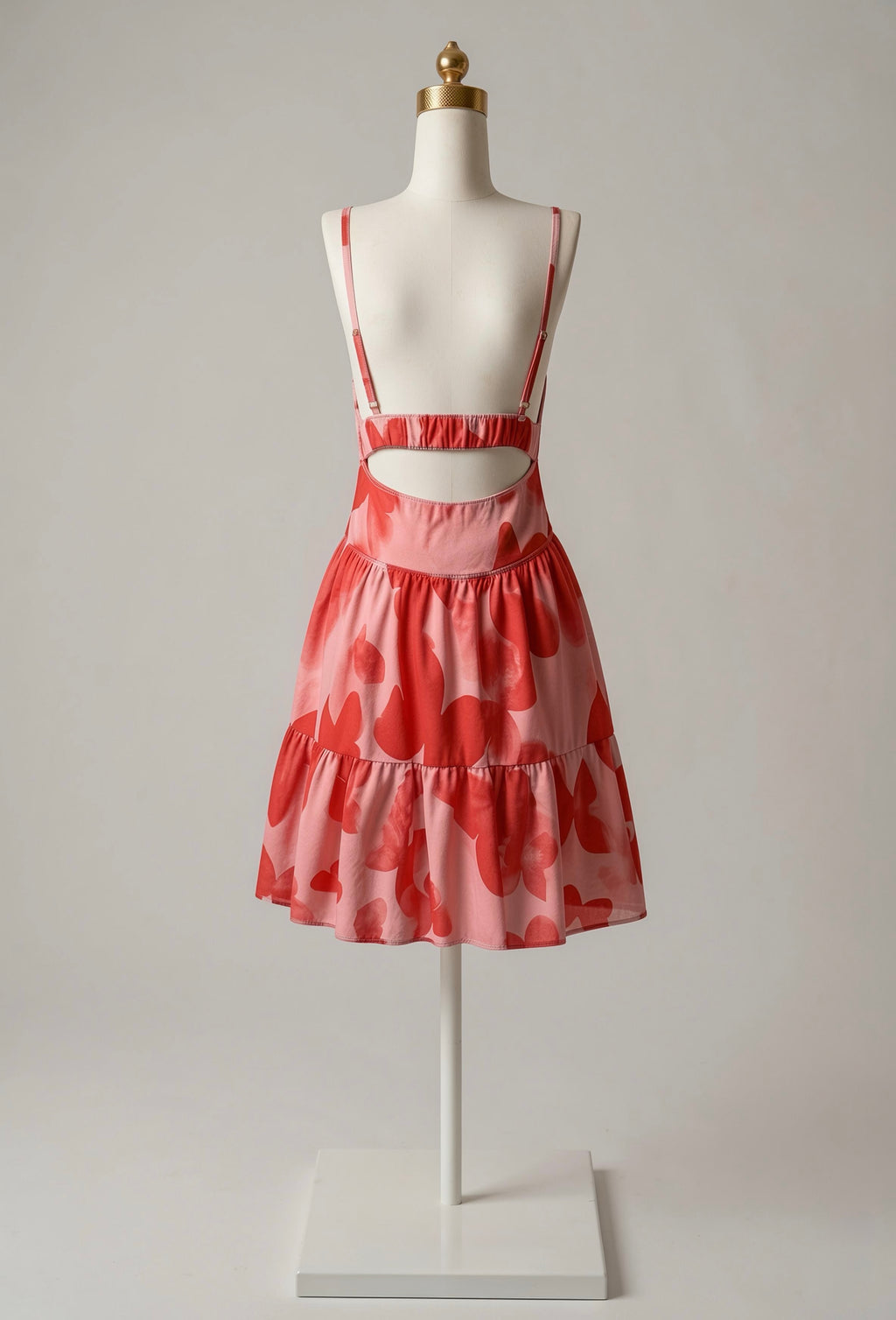 Vestido Estampado de Corazón