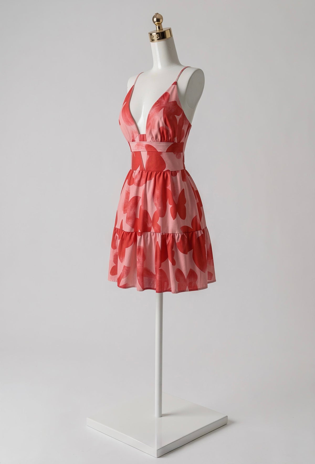 Vestido Estampado de Corazón