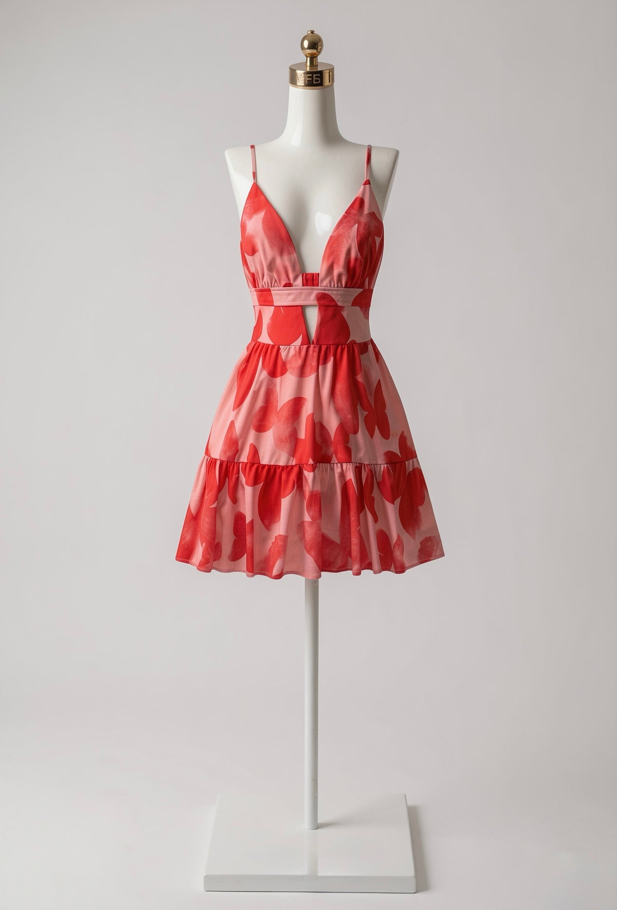 Vestido Estampado de Corazón