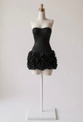 Vestido Falda con Rosas