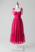 Vestido Maxi con Tul