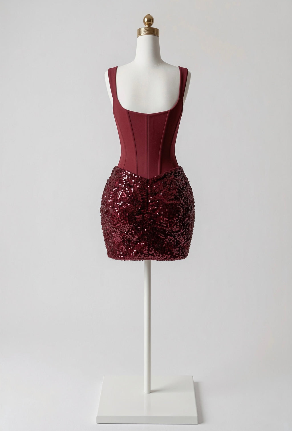 Vestido Falda Brillos