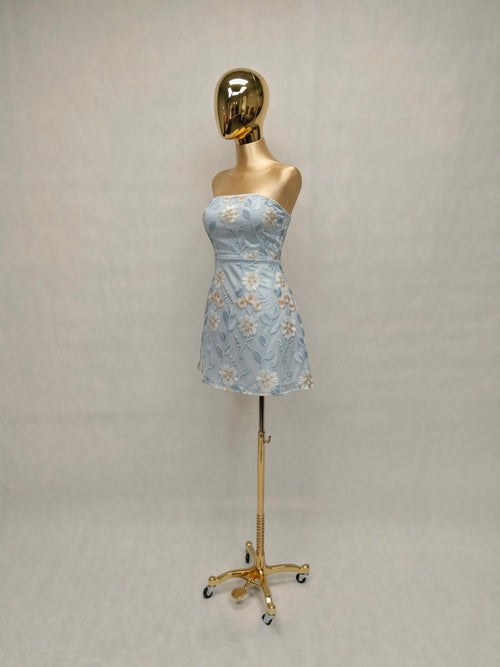 Vestido Color Pastel Floreado